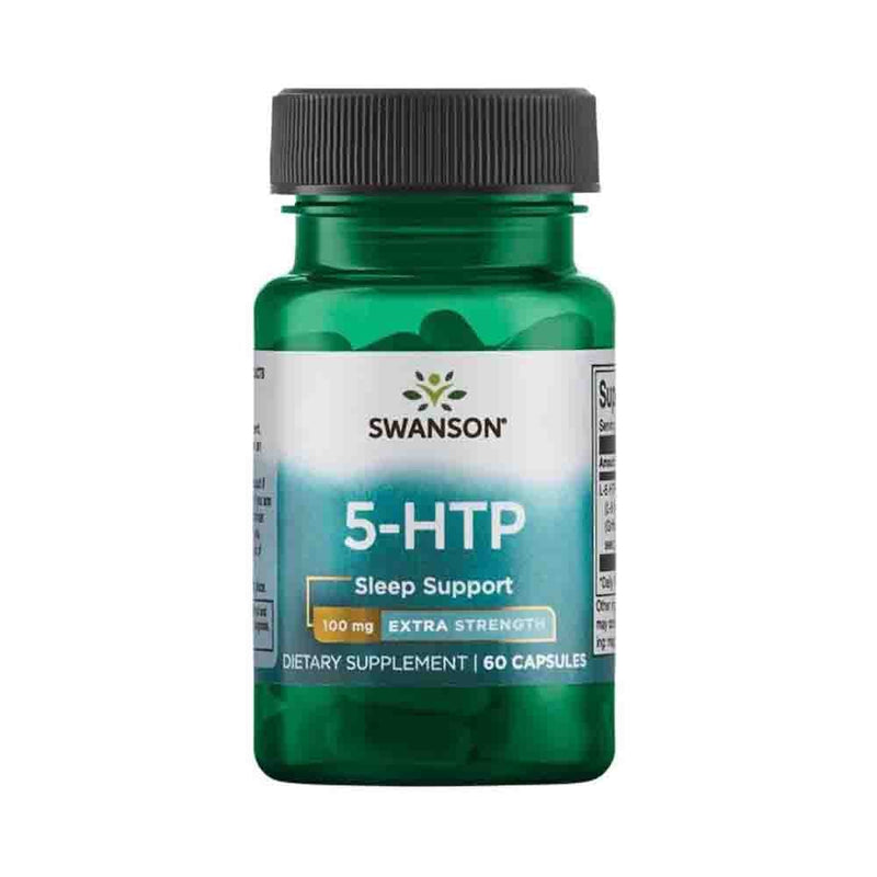 Încărcați imaginea în vizualizatorul Galerie, 5-HTP (5-Hidroxitriptofan), 50mg, Swanson, 60 capsule SW1236