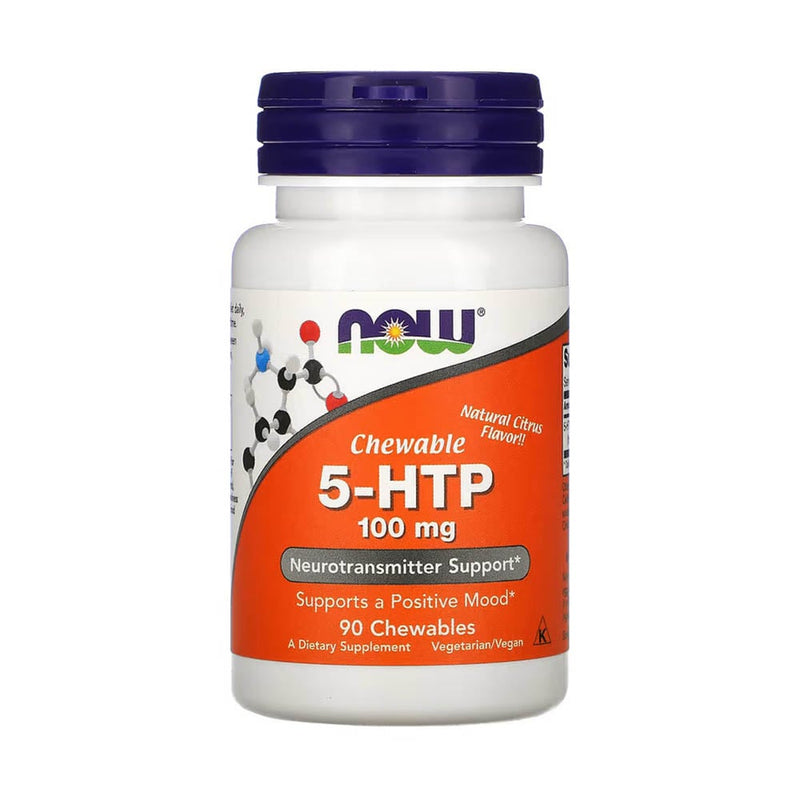 Încărcați imaginea în vizualizatorul Galerie, 5-HTP, (Precursor Serotonina) , 50 mg ,Now Foods, 30 capsule