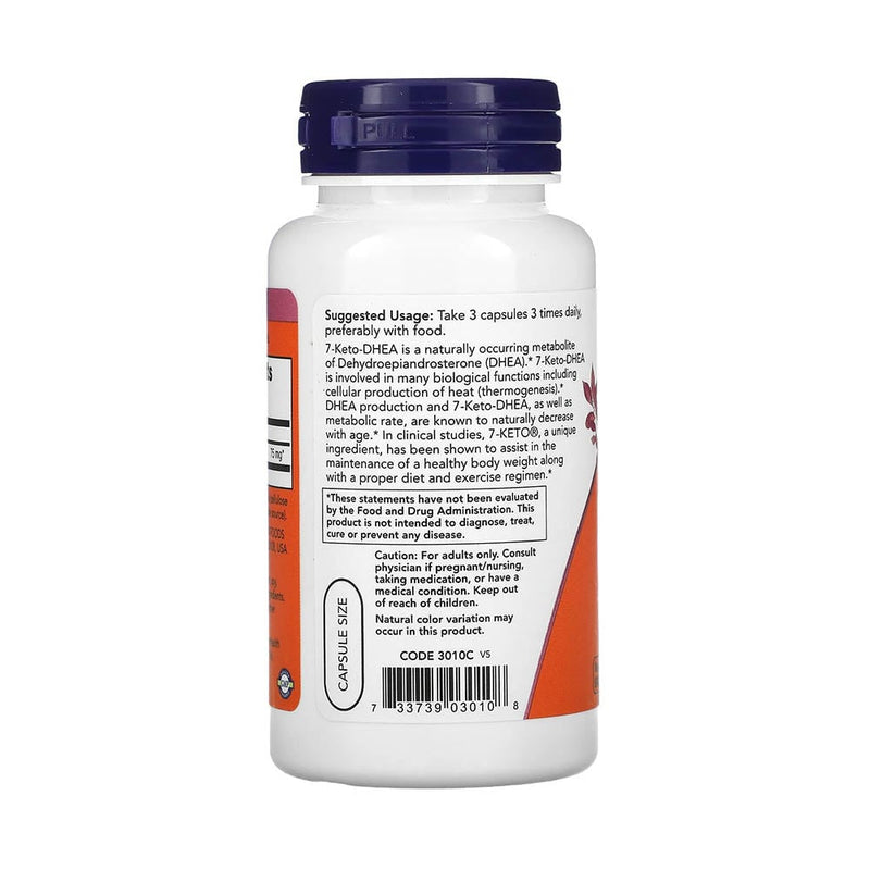 Încărcați imaginea în vizualizatorul Galerie, 7-KETO (DHEA), 25 mg, Now Foods, 90 capsule