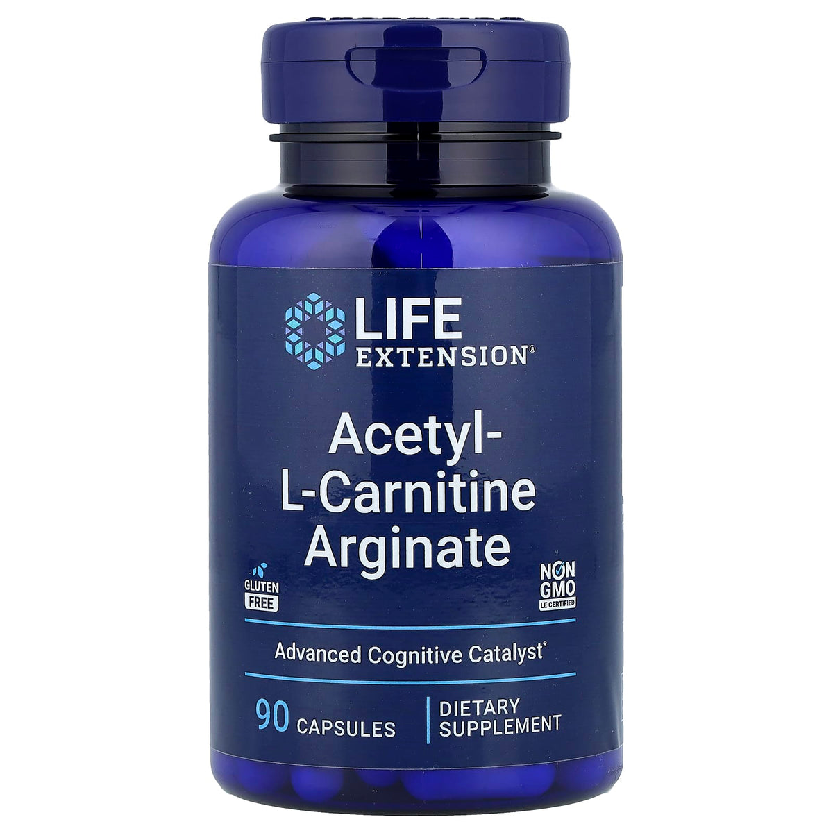 Acetyl-L-Carnitine Arginate, Life Extension, 90 capsule