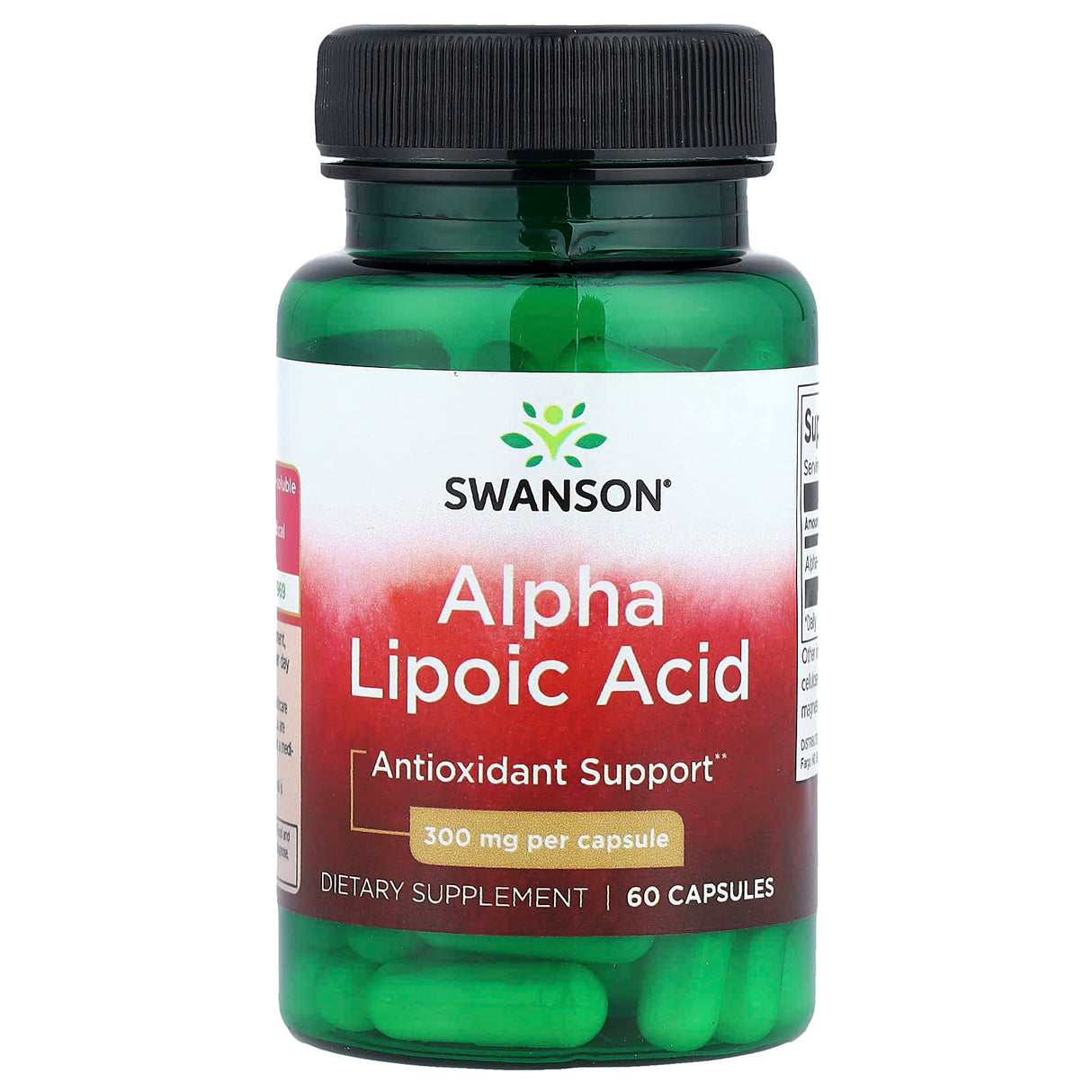 Alpha Lipoic Acid (ALA), 300mg, Swanson, 60 capsule SWU136