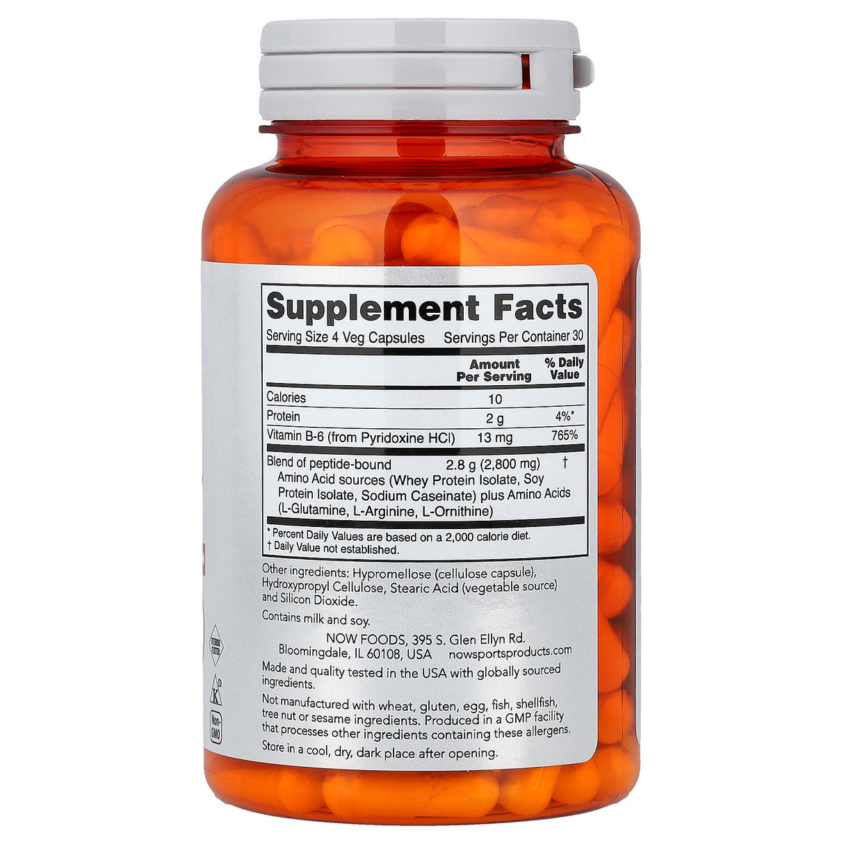 Amino Complete, Amino Acids, Now Foods, 120 capsule