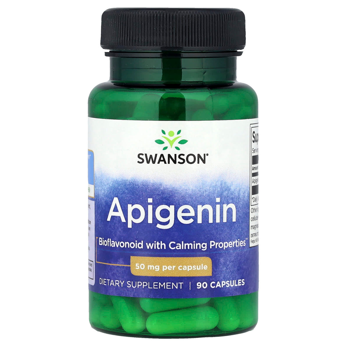 Apigenin (Flavonoid), 50 mg, Swanson, 90 capsule SWU375