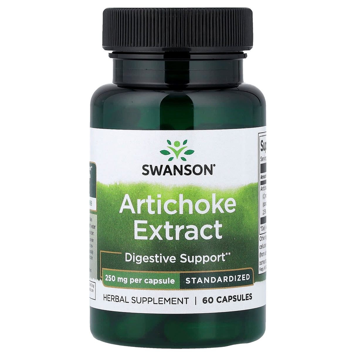 Artichoke Extract, (Anghinare) 250 mg, Swanson, 60 capsule SWH077