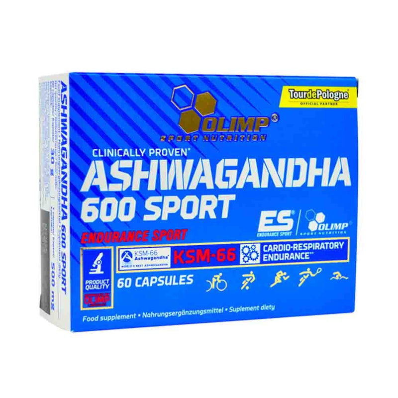 Încărcați imaginea în vizualizatorul Galerie, Ashwagandha 600 Sport KSM-66, Olimp Nutrition, 60 caps