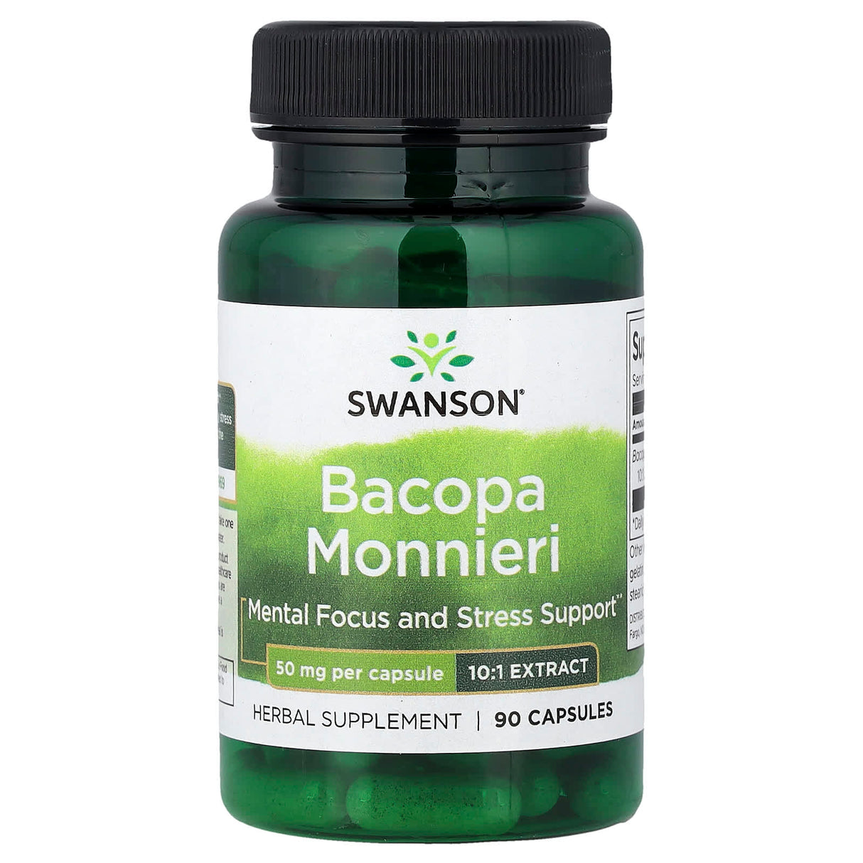 Bacopa Monnieri Extract, Swanson, 90 capsule SW1690