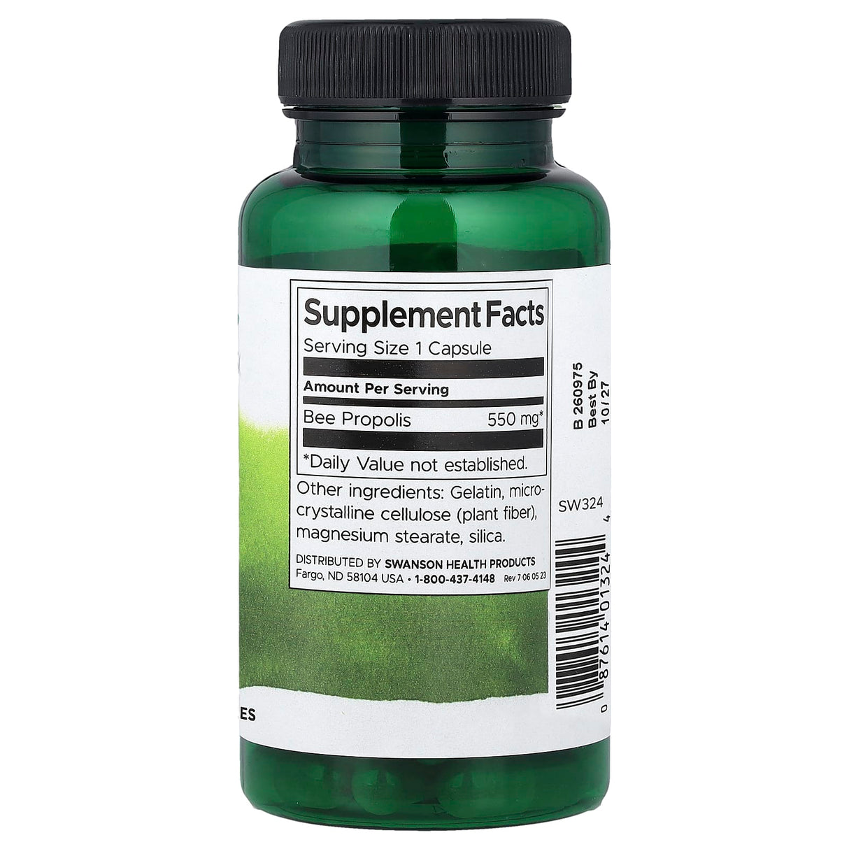 Bee Propolis, Swanson, 60 capsule SW324