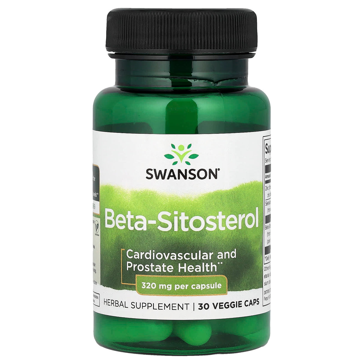 Beta-Sitosterol, 320 mg, Seleniu si Zinc, Swanson, 30 capsule SWU741