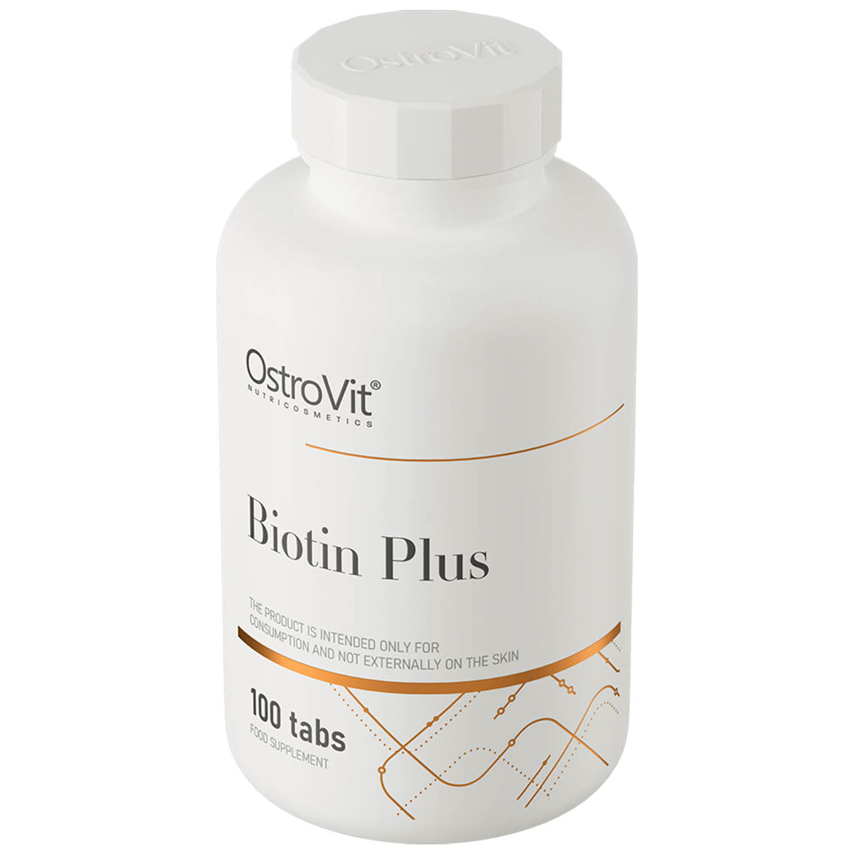 Biotină Plus Zinc, Seleniu si Acid Folic, OstroVit, 100 tablete