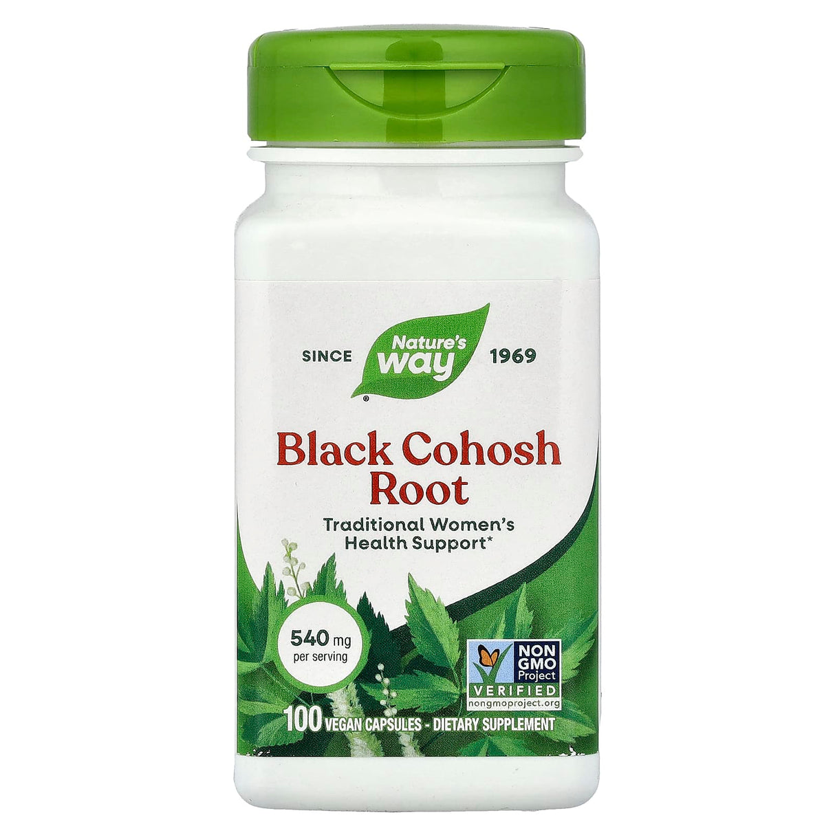 Black Cohosh Root (Menopauza), 540 mg, Nature's Way, 100 Capsule
