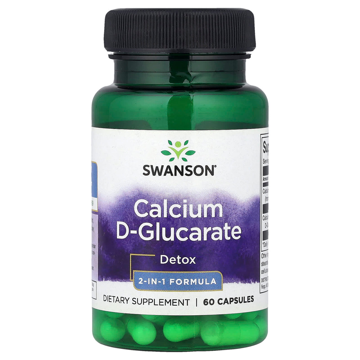 Calcium D-Glucarate, 250 mg, Swanson, 60 capsule SWU123