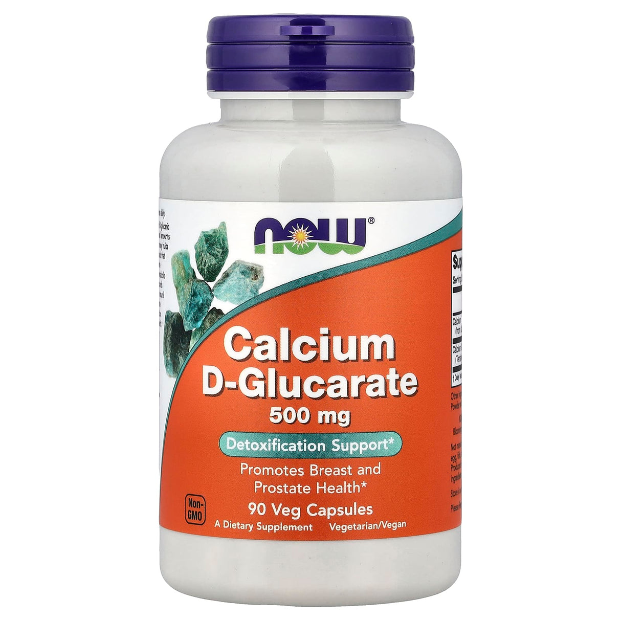 Calcium D-Glucarate, 500mg, Now Foods, 90 capsule