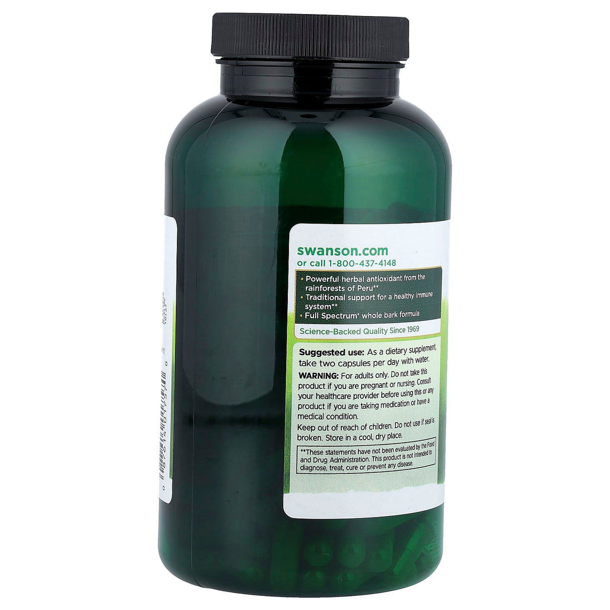 Cat's Claw (Gheara Matei) 500 mg, Swanson, 250 capsule SW757