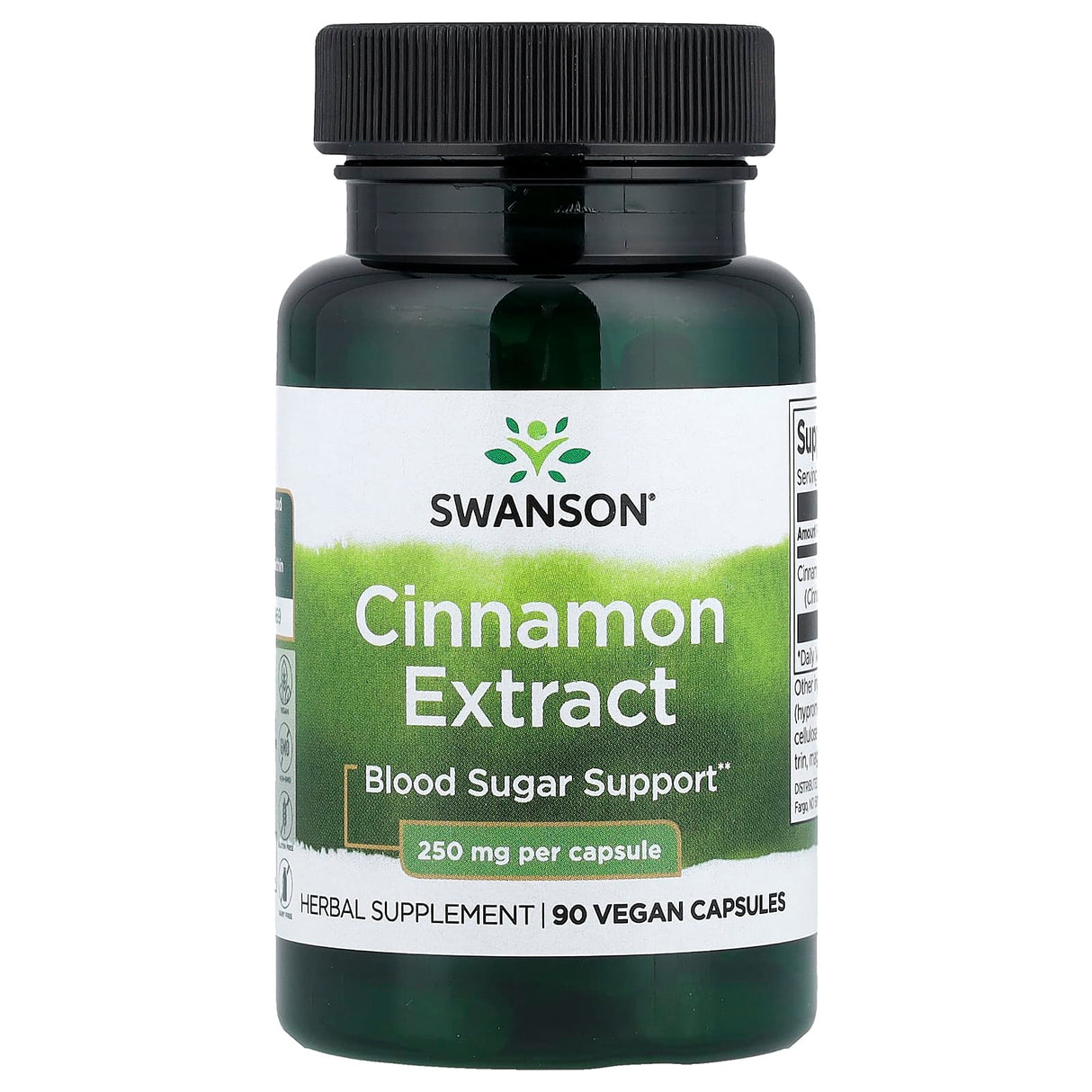 Cinnamon Extract (Scortisoara), 250 mg, Swanson, 90 capsule SWH114