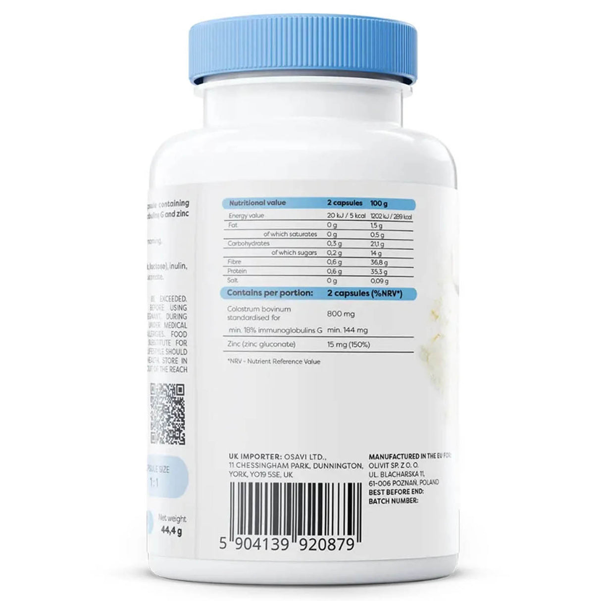 Colostrum Immuno, 400 mg, Osavi, 60 capsule