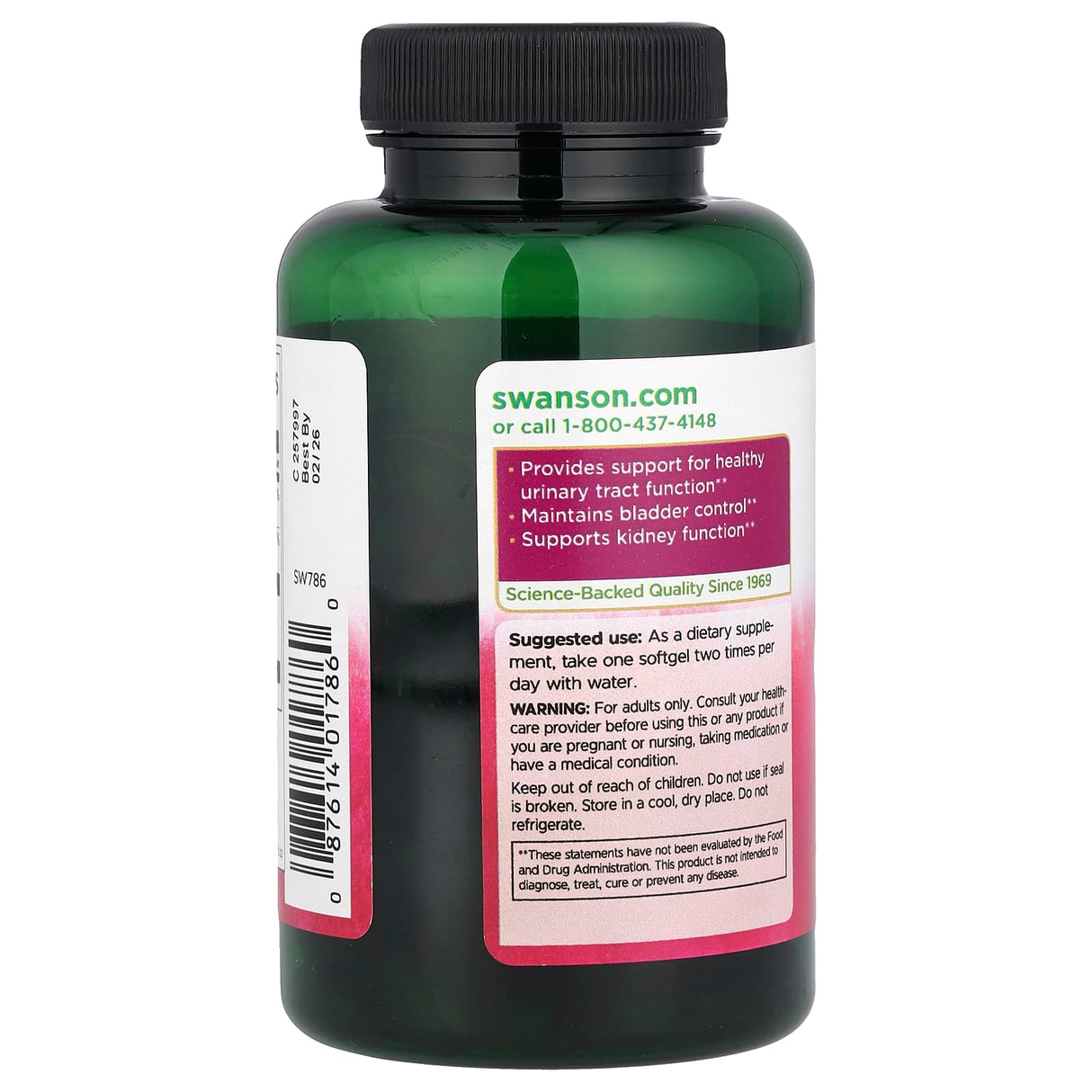 Cranberry (Merisoare), 20:1 Concentrate, Swanson, 180 softgels SW786