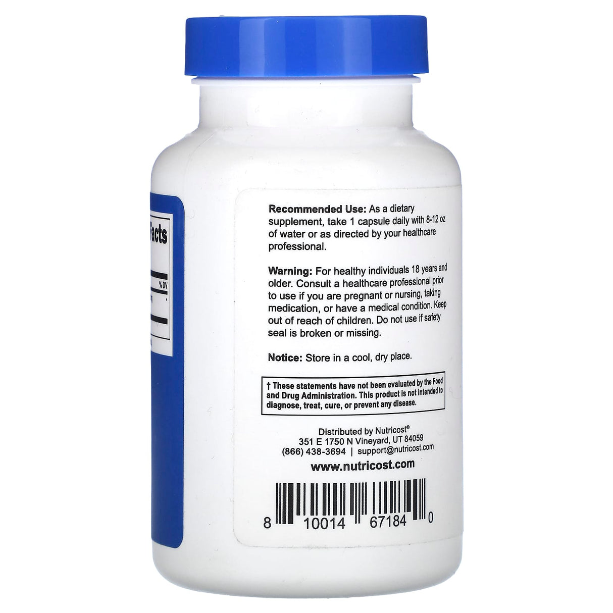 DHEA (Suport Hormonal), 50 mg, Nutricost, 120 Capsule