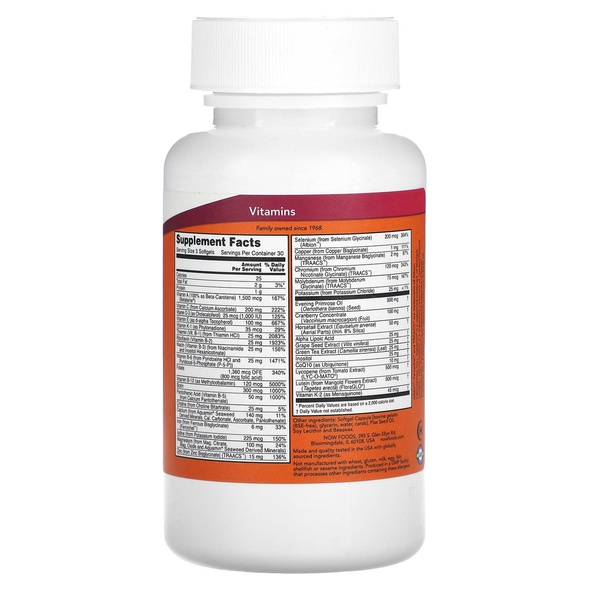 Eve, (Multivitamine Femei) Superior Women's Multi, Now Foods, 90 softgels