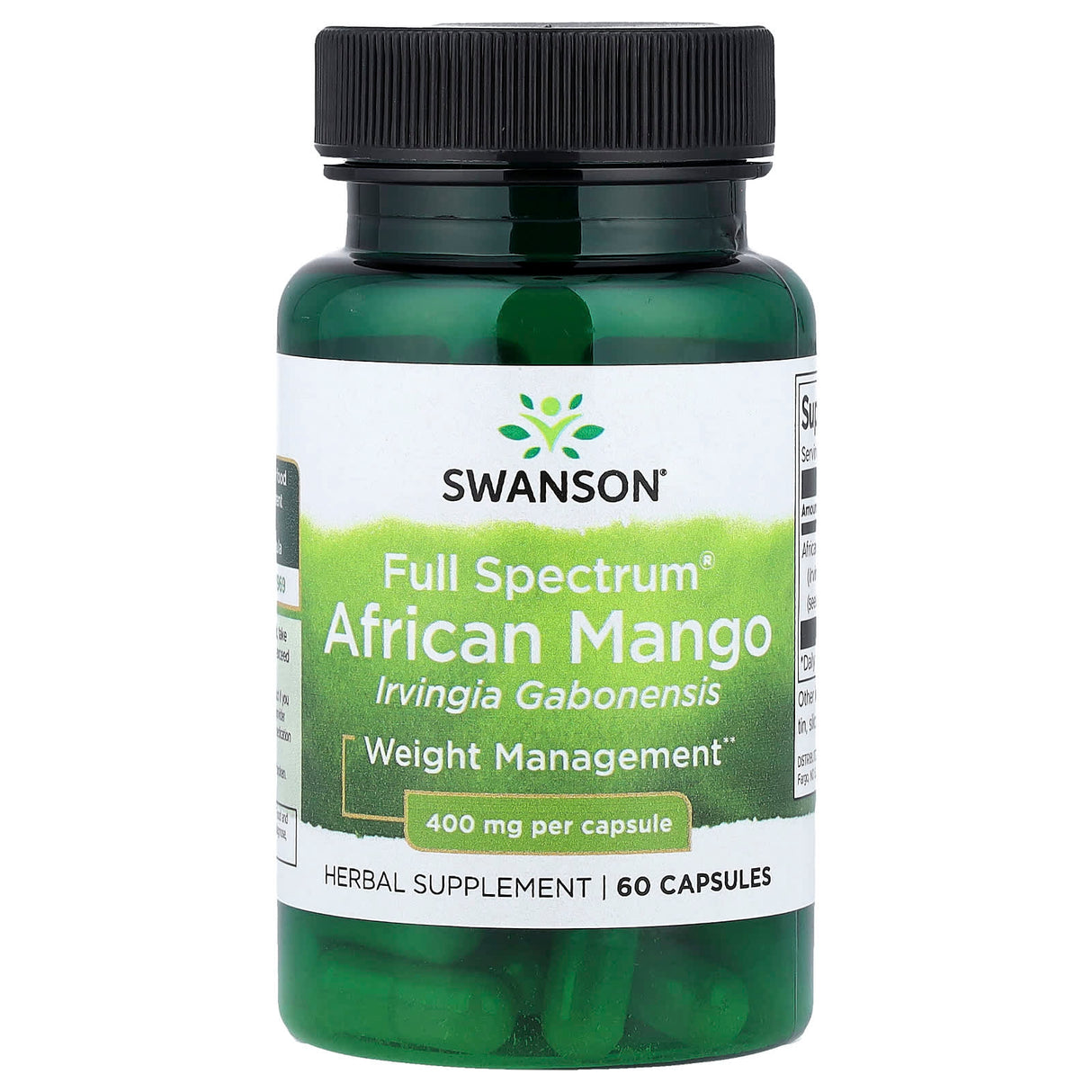 Full Spectrum African Mango, 400 mg, Swanson, 60 capsule SW1414