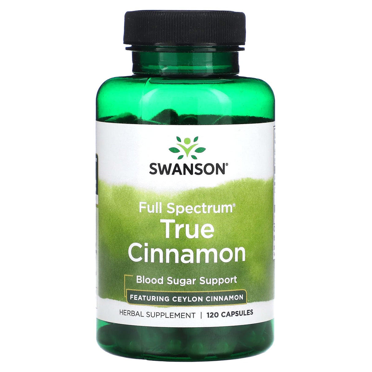 Full Spectrum True Cinnamon (Ceylon), Swanson, 120 capsule SW1752