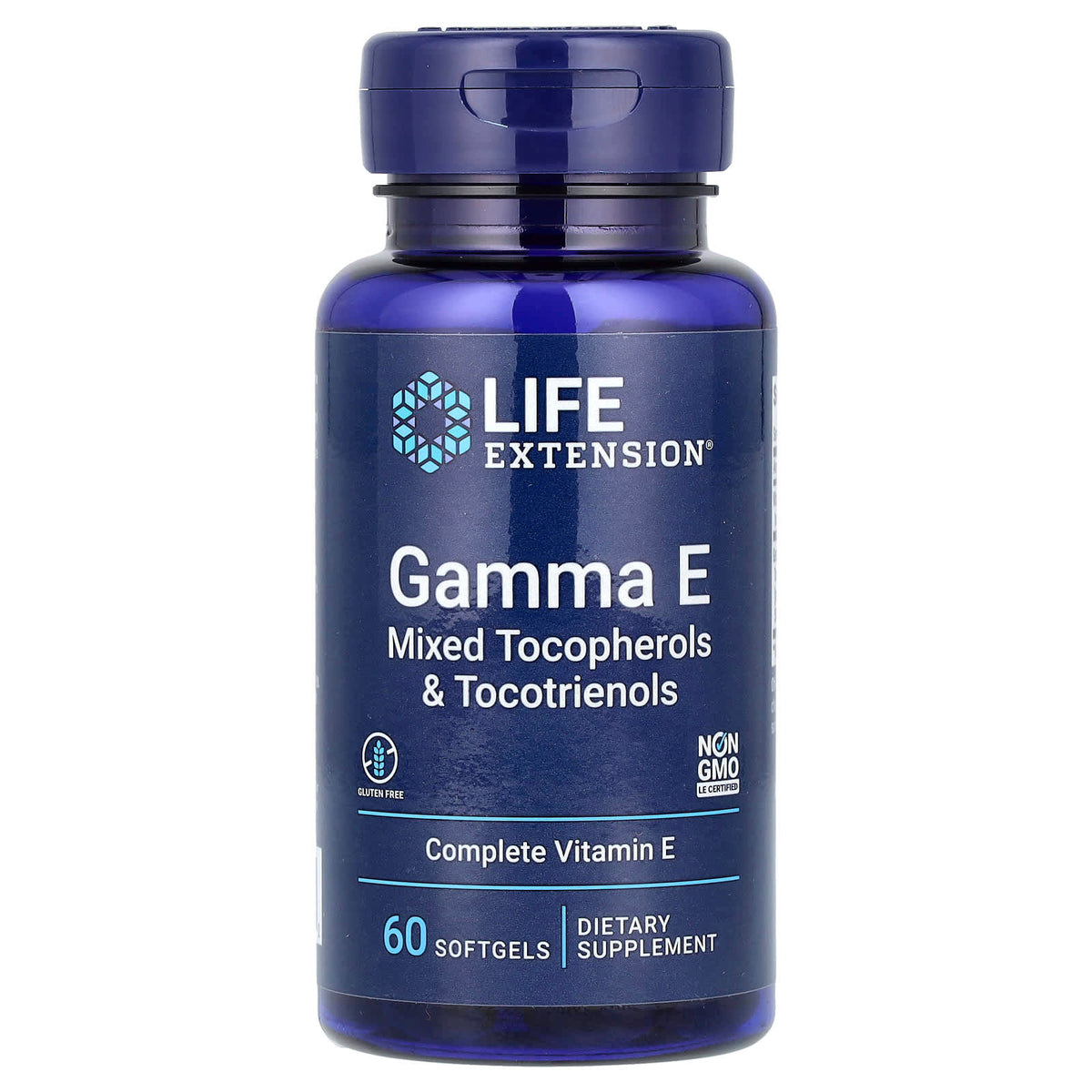Gamma E, Mixed Tocopherols & Tocotrienols, Life Extension, 60 softgels