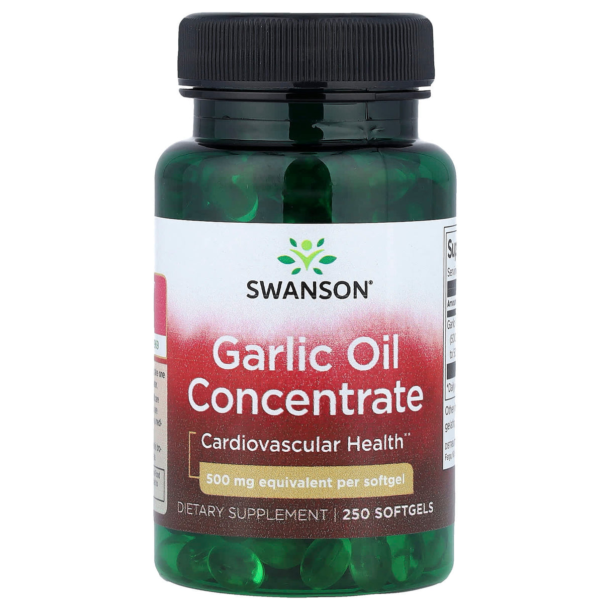 Garlic Oil (Ulei de Usturoi), 500 mg, Swanson, 250 softgels SW393