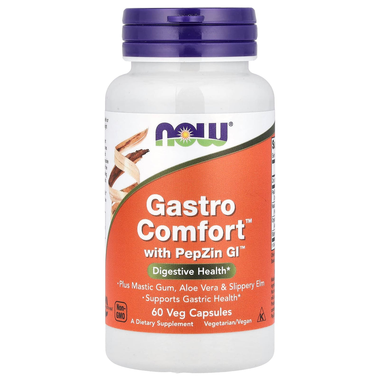 Gastro Comfort with PepZin GI, Now Foods, 60 capsule