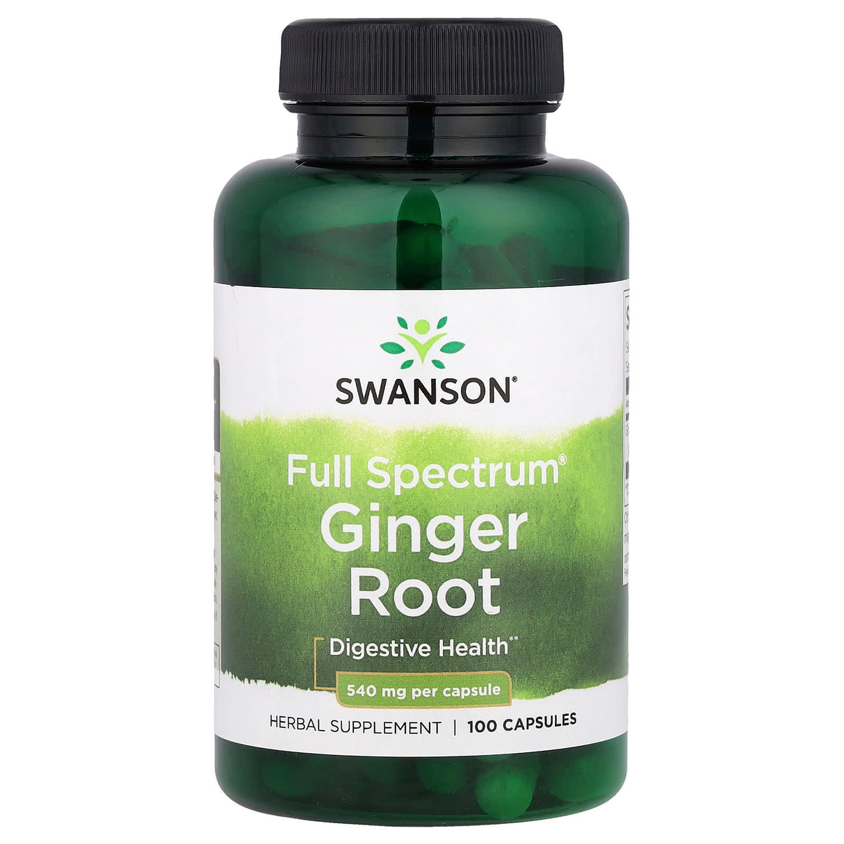Ginger Root (Ghimbir), 540 mg, Swanson, 100 capsule SW535