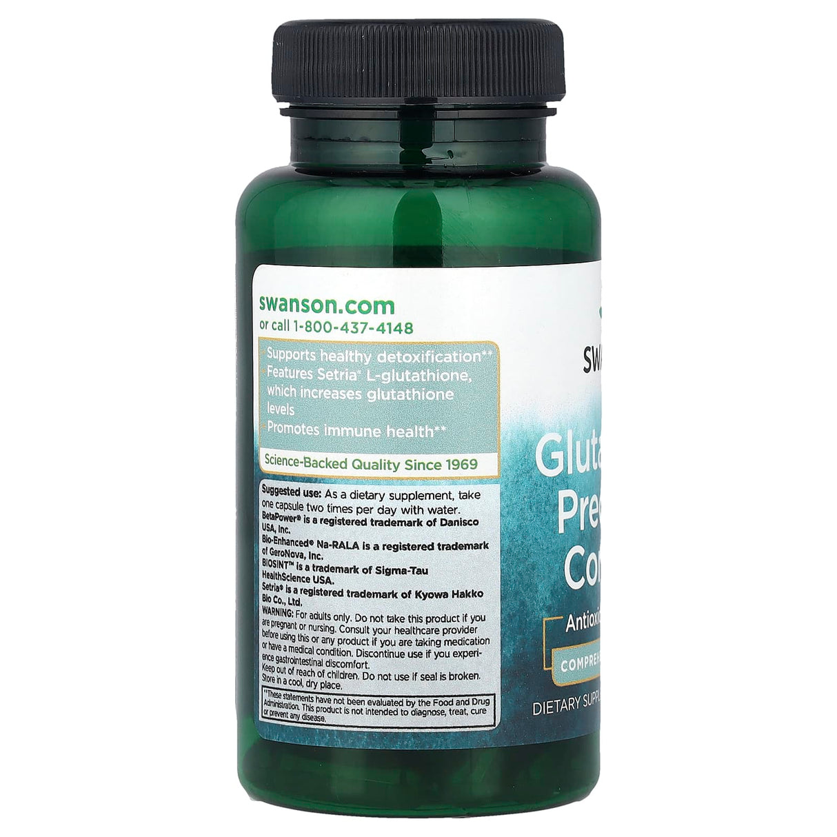 Glutathione Precursor Complex, Swanson, 60 Capsule SWU542