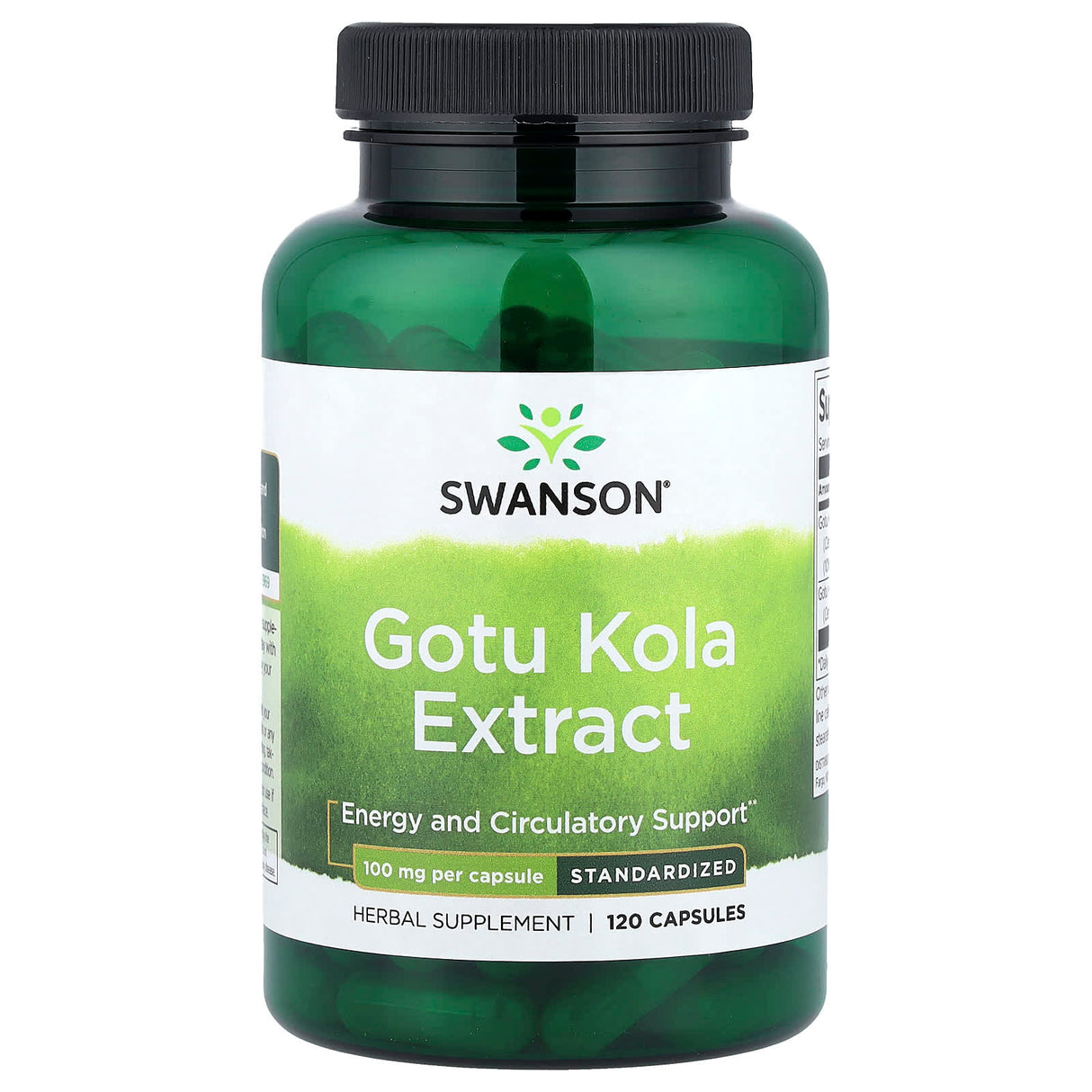 Gotu Kola Extract, 100 mg, Swanson, 120 capsule SWH031