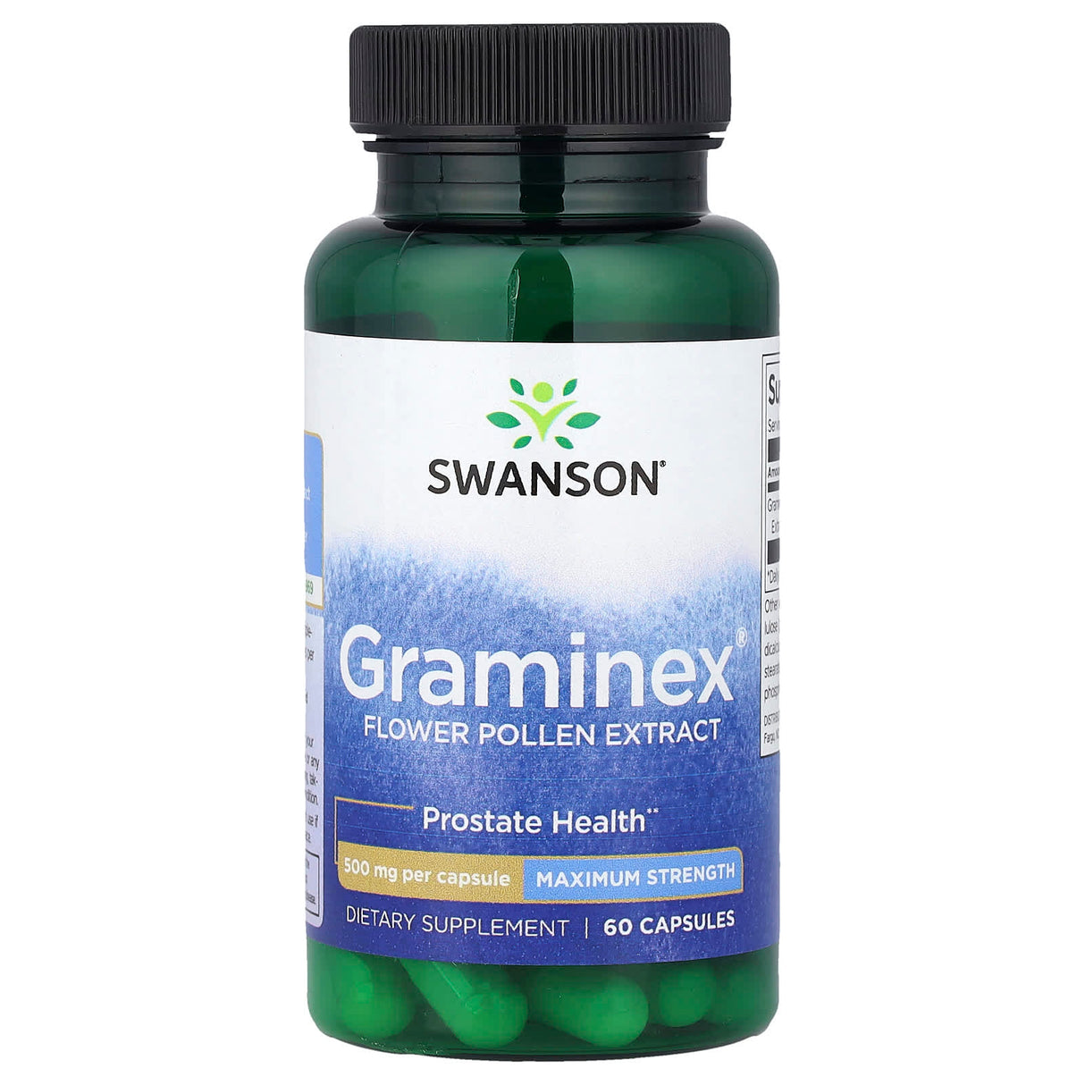 Graminex Flower Pollen Extract, 500 mg, Swanson, 60 capsule SWU332
