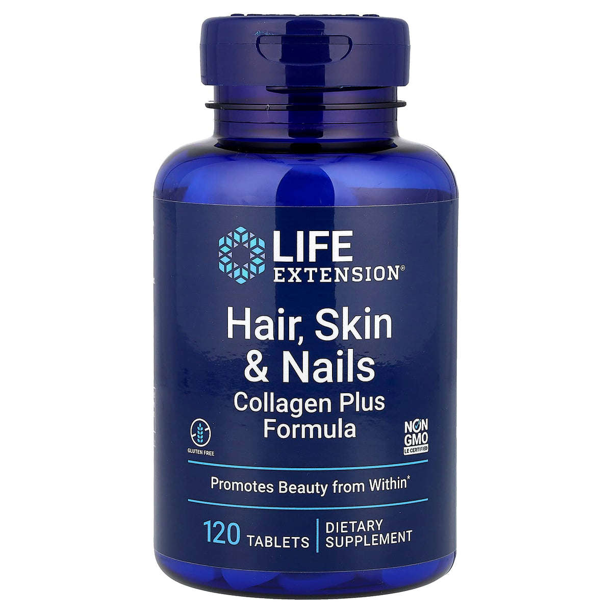 Hair, Skin & Nails, Collagen Plus Formula, Life Extension, 120 tablete