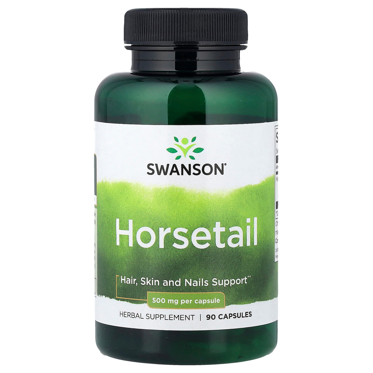 Horsetail (Equisetum) Coada Calului, 500mg, Swanson, 90 capsule SW1354