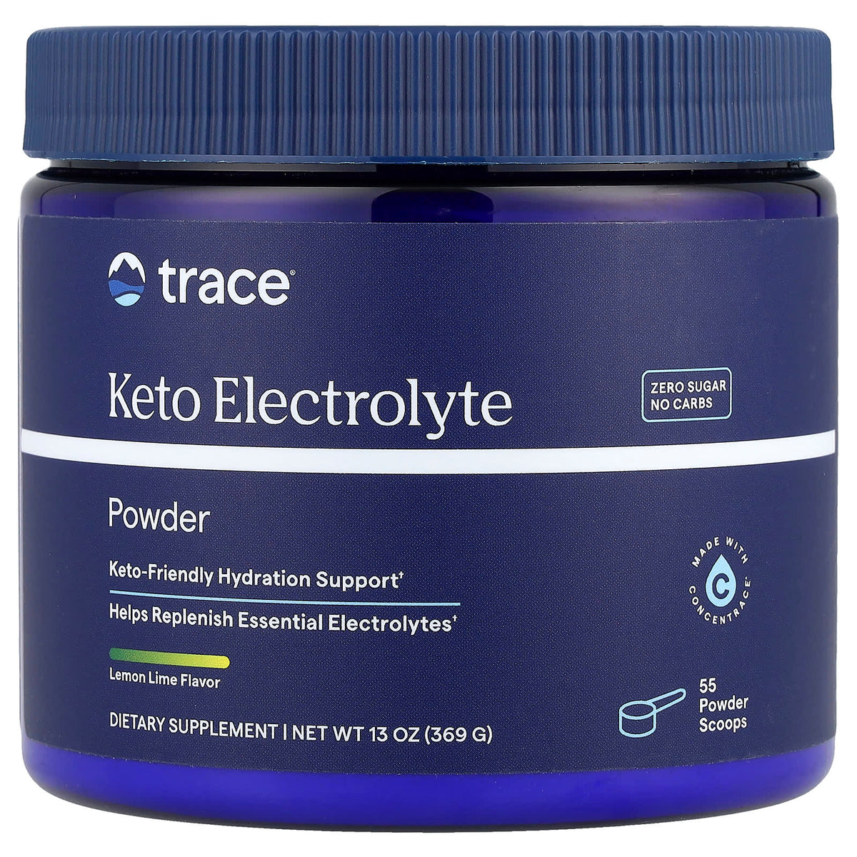 Keto Electrolyte Powder, Trace Minerals, 330 g