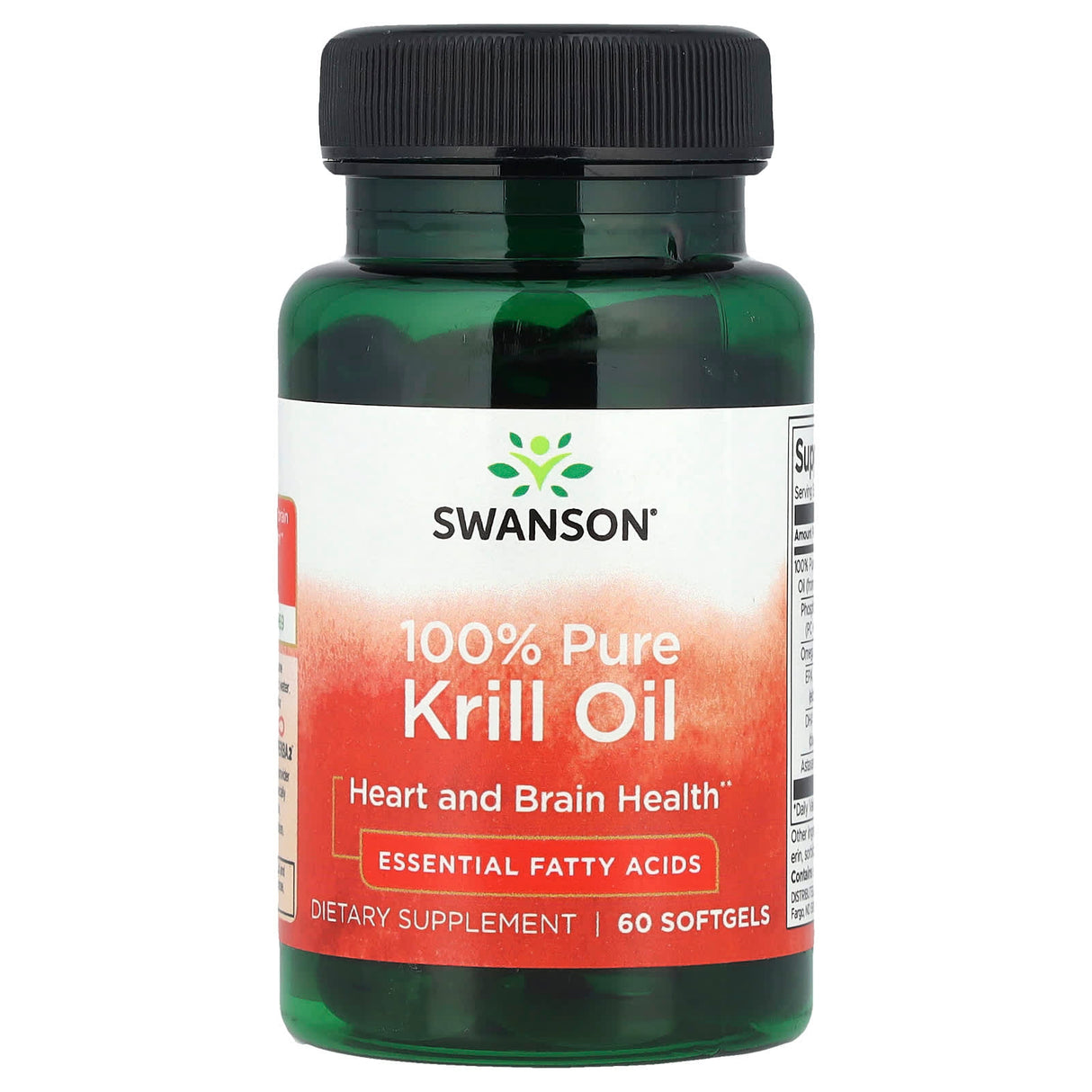 Krill Oil, 500 mg, Swanson, 60 softgels SWE059