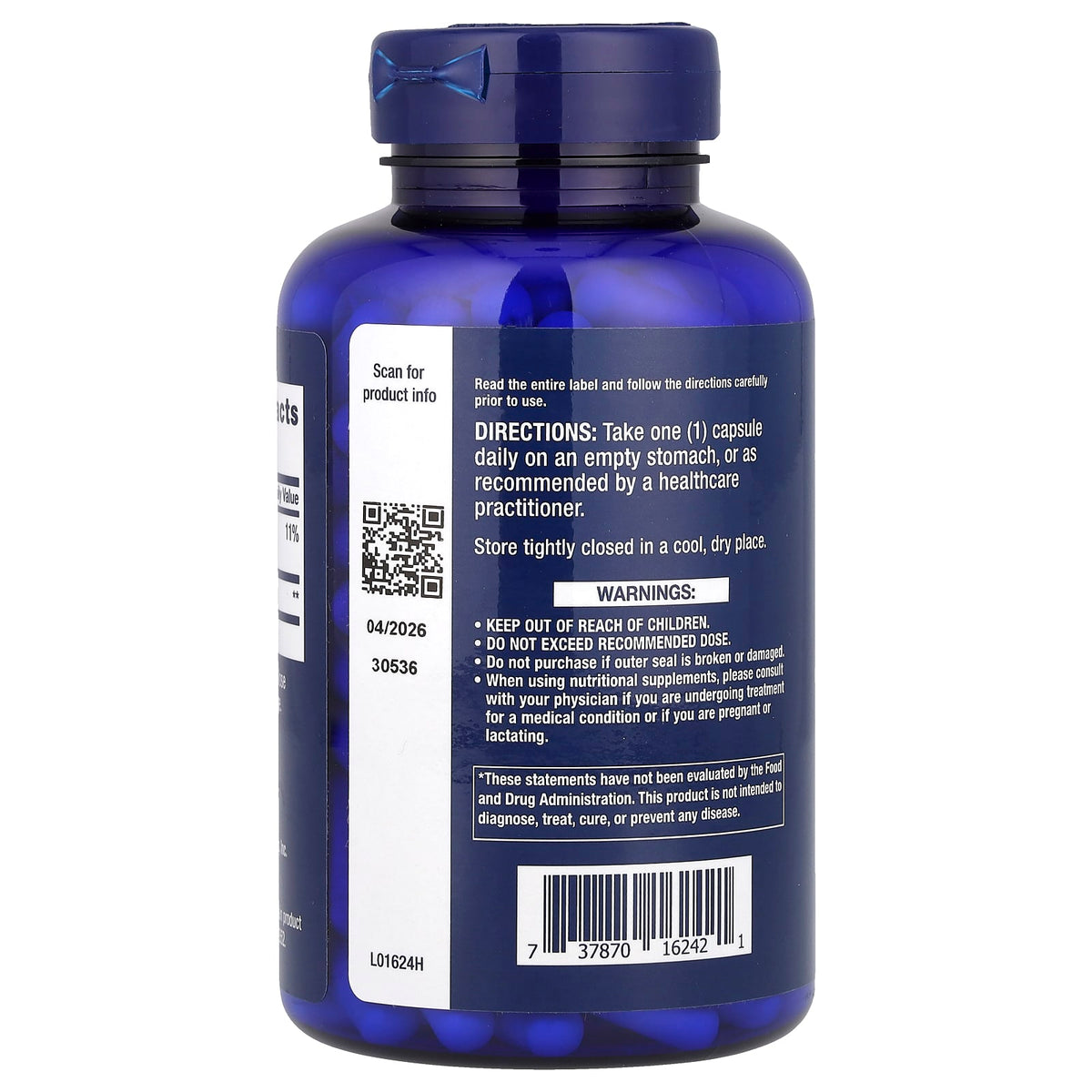 L-Arginine Caps, 700 mg, Life Extension, 200 capsule