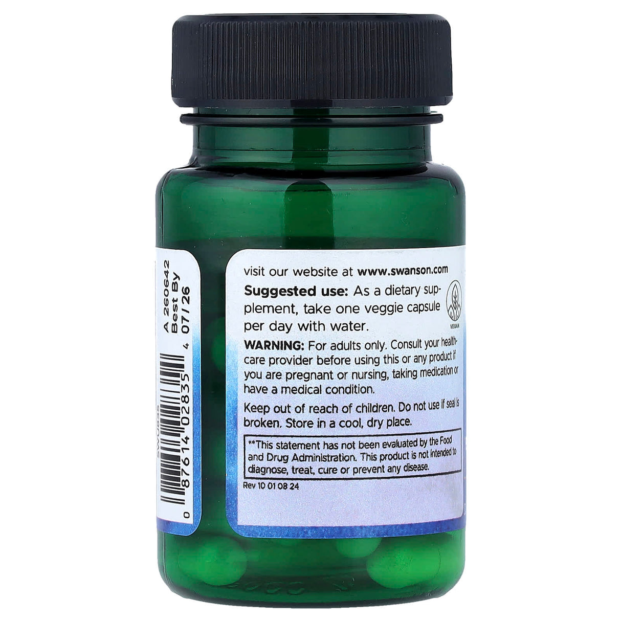 Luteolin Complex (Flavonoide), 100 mg, Swanson, 30 capsule SWU835