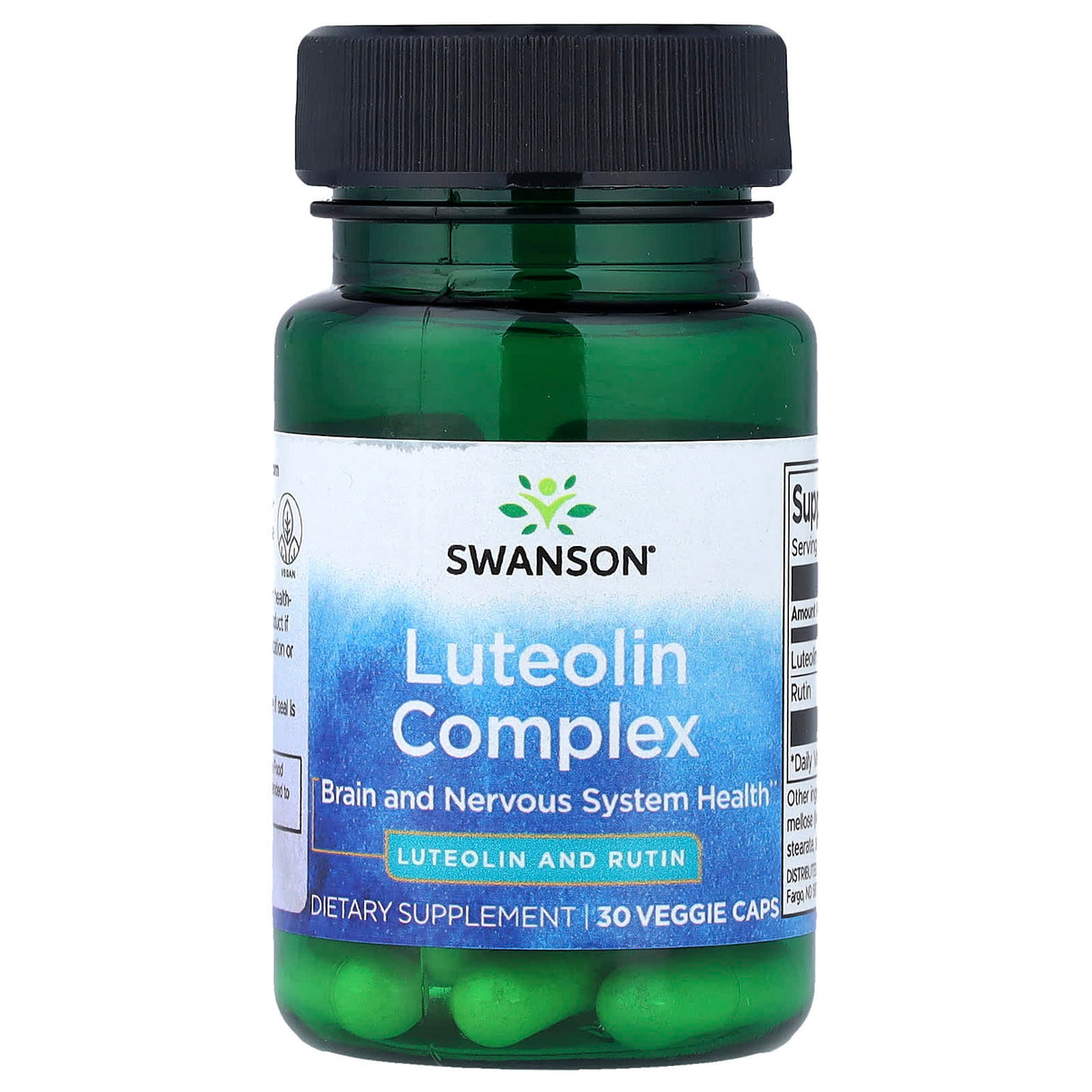 Luteolin Complex (Flavonoide), 100 mg, Swanson, 30 capsule SWU835