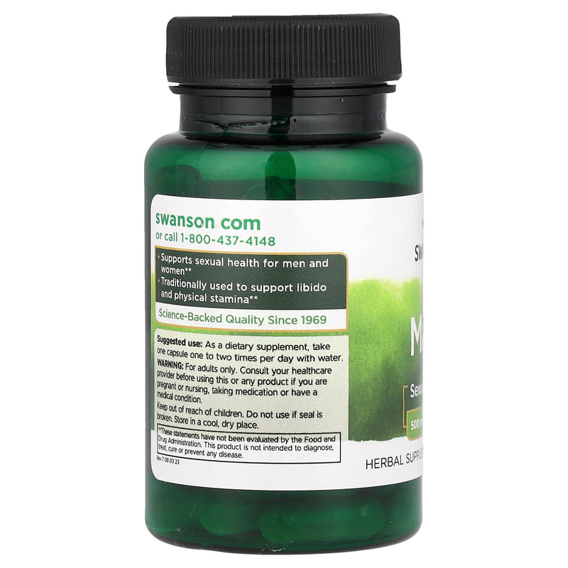 Încărcați imaginea în vizualizatorul Galerie, Maca Extract 4:1 Root, 500mg, Swanson, 60 capsule SWP011