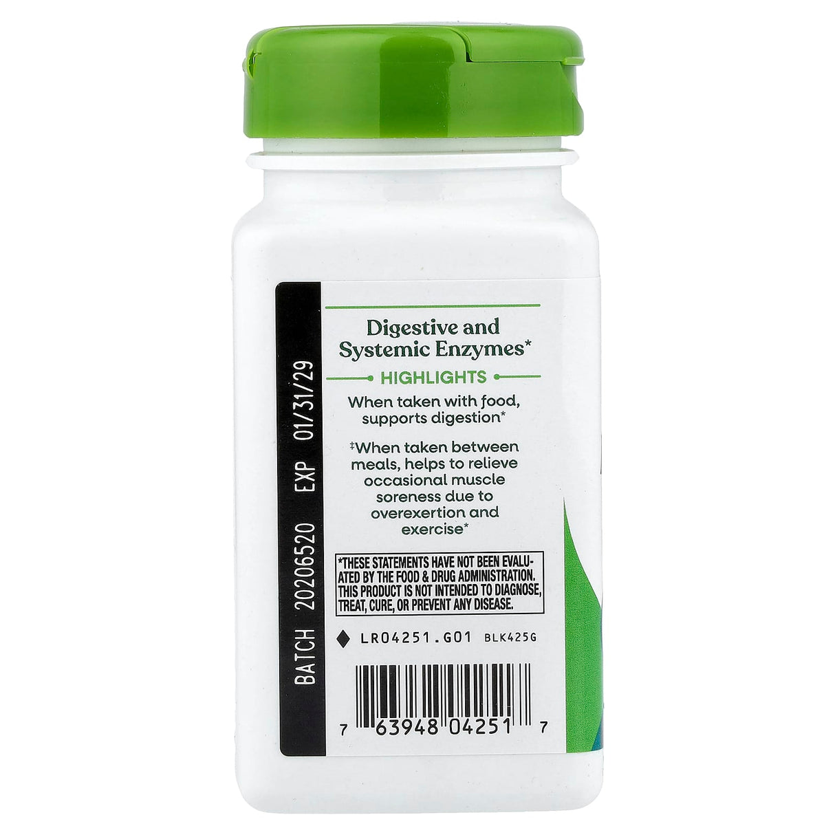 Mega-Zyme, Pancreatic & Systemic Enzymes, Nature's Way, 100 Tablete