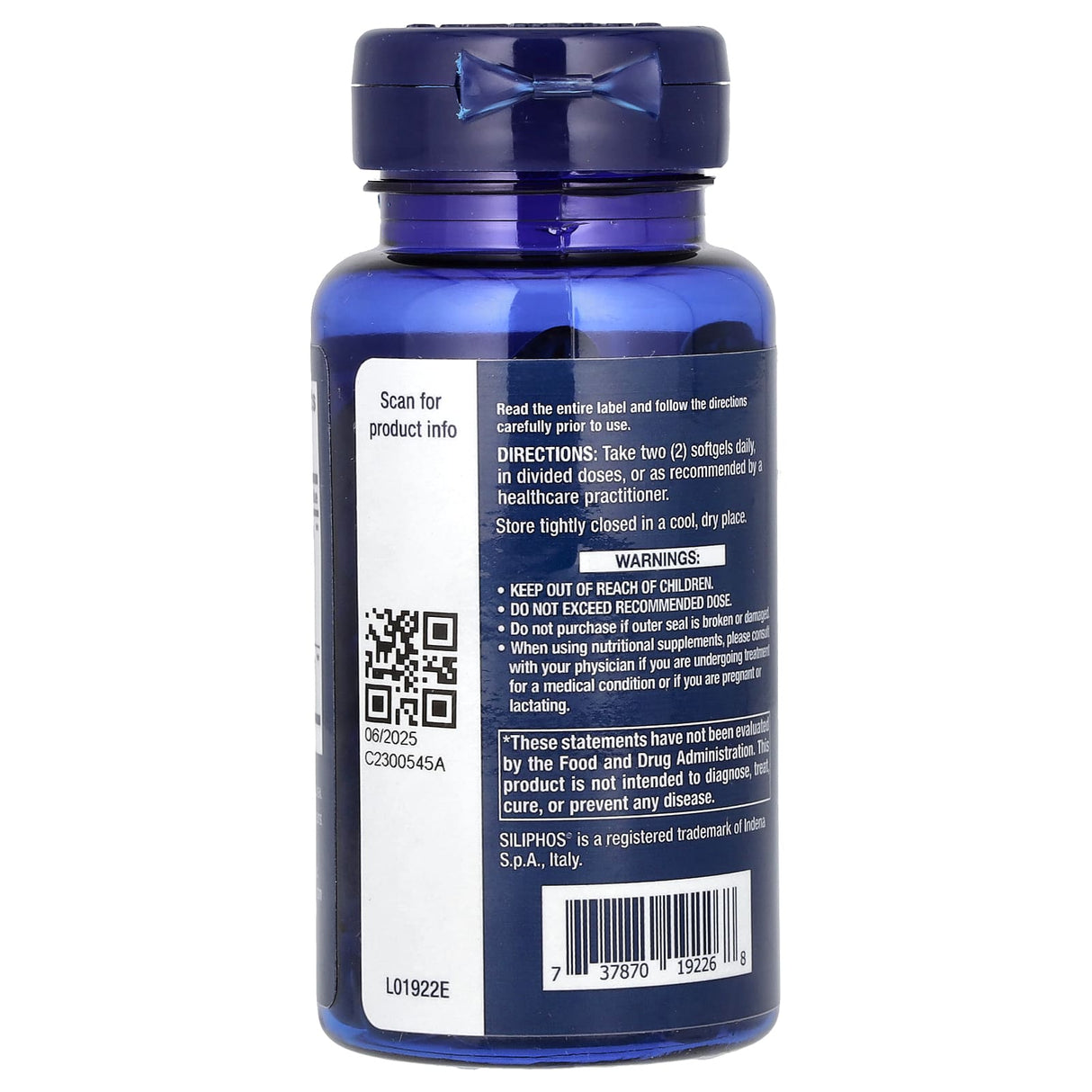 Milk Thistle Extract (Ciulin de Lapte), Life Extension, 60 softgels