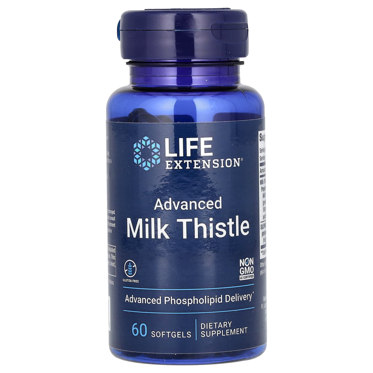 Milk Thistle Extract (Ciulin de Lapte), Life Extension, 60 softgels