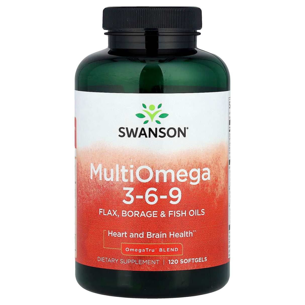 Multi Omega 3-6-9, 1200 mg, Swanson, 120 softgels SWE020