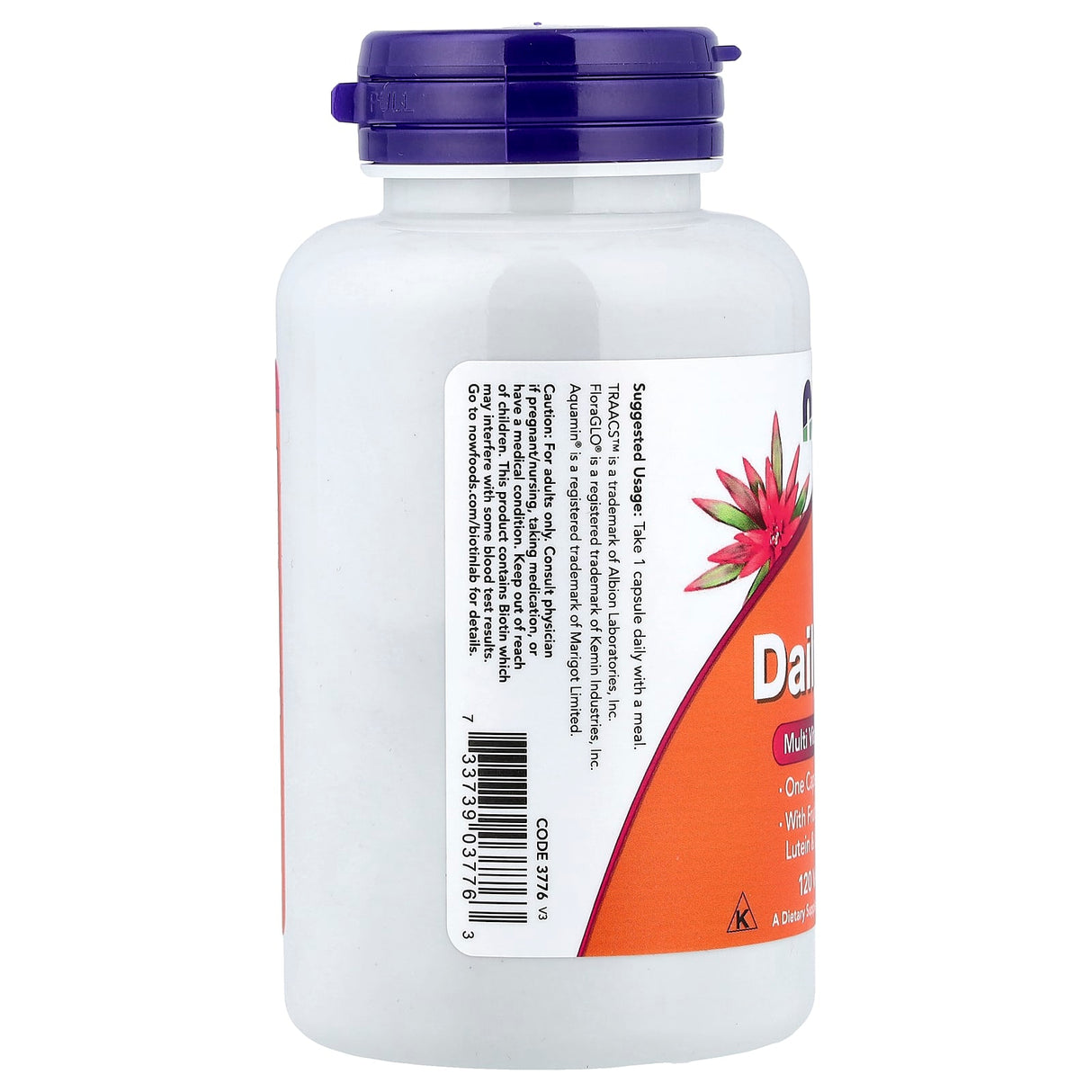 Multivitamine Daily Vits, Now Foods, 120 capsule