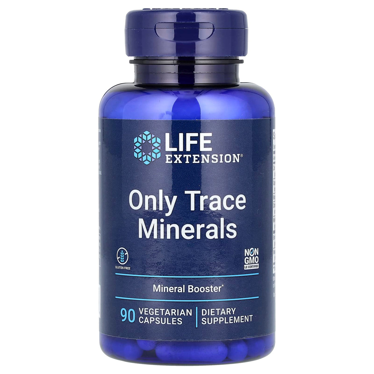 Only Trace Minerals, (Glycinate Chelate) Life Extension, 90 capsule