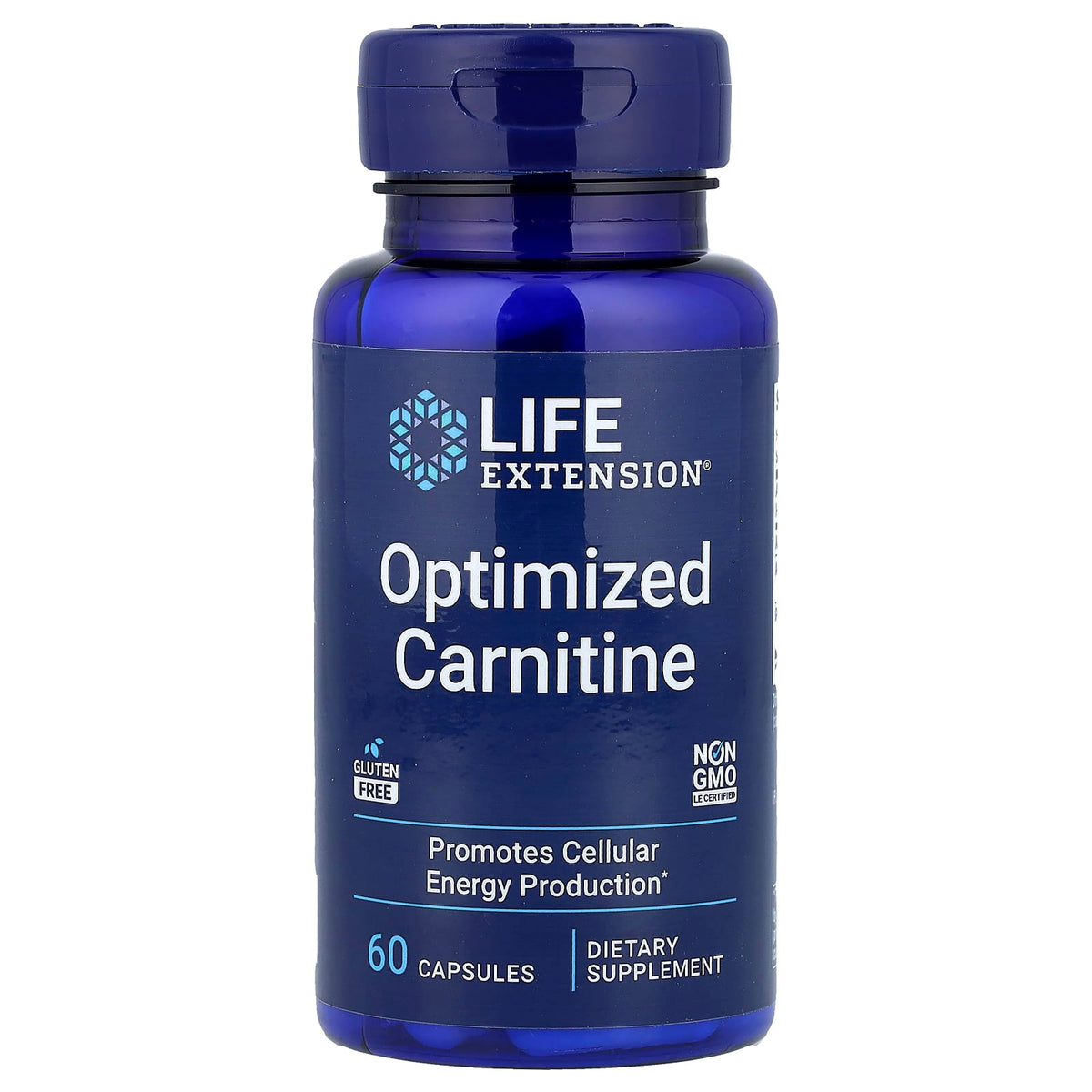 Optimized Carnitine, Life Extension, 60 capsule