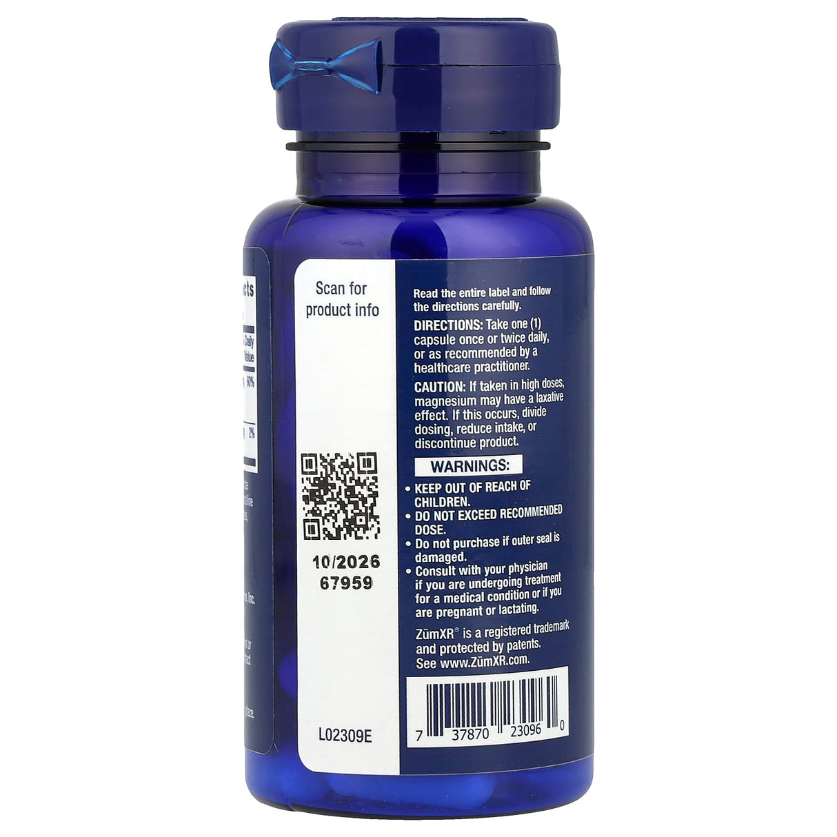 Potassium with Magnesium (Eliberare Prelungita), Life Extension, 60 capsule