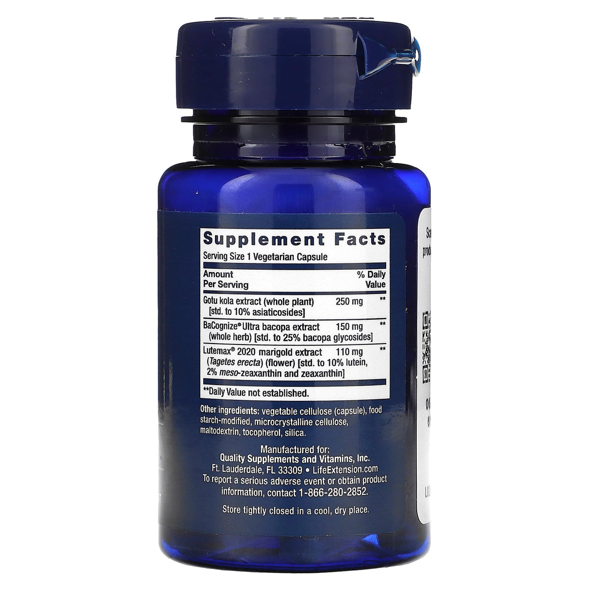 Quick Brain Nootropic, Life Extension, 30 capsule