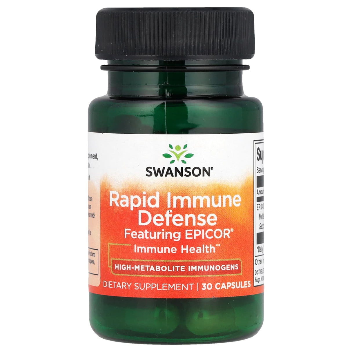 Rapid Immune Defense, Epicor, Swanson, 30 capsule SWU368