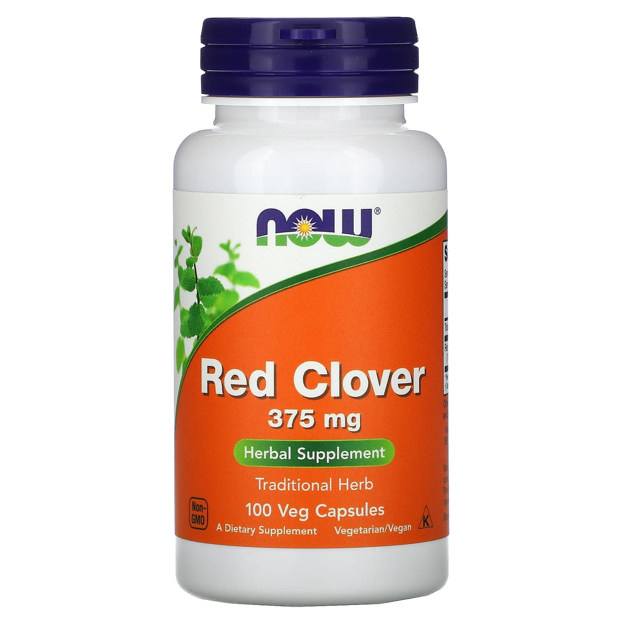 Red Clover, (Trifoi Rosu), 375 mg, Now Foods, 100 capsule